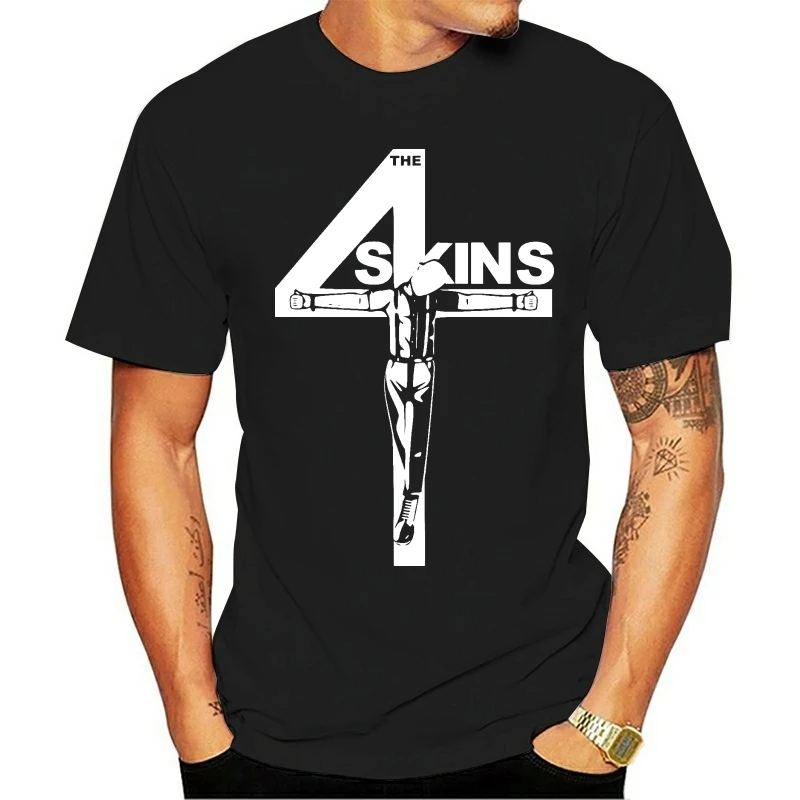 The 4 Skins Oi T Shirt Uk Punk - Streetwear Brands In Uk recension och pris