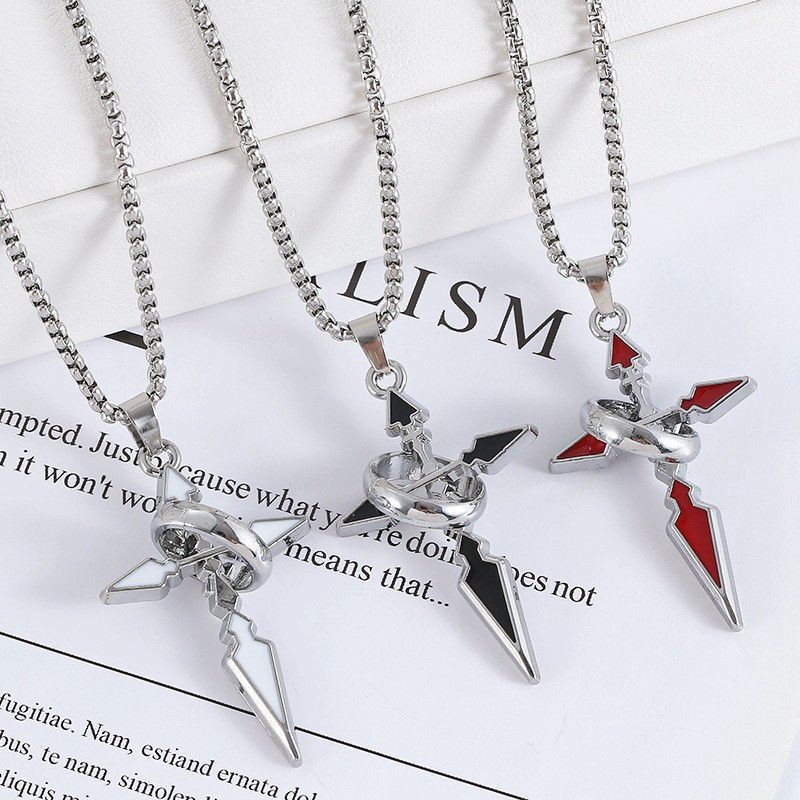 Trendy Brand Cross Pendant Nec - Streetwear Brand Jewelry recension och pris