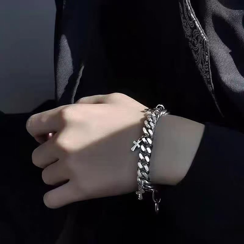 Cross Border Hit: Cuban Link B - Streetwear Brand Jewelry recension och pris